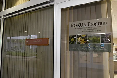 The KOKUA Program office